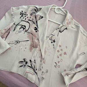 Babaton Soft Cream Blouse